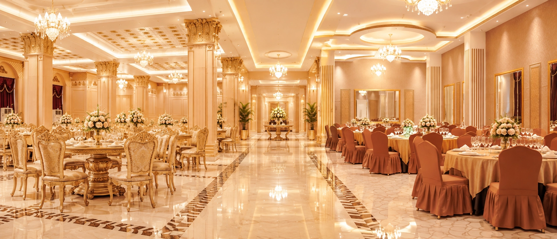 Jasper and Sapphire event venues at Celestial Manor
