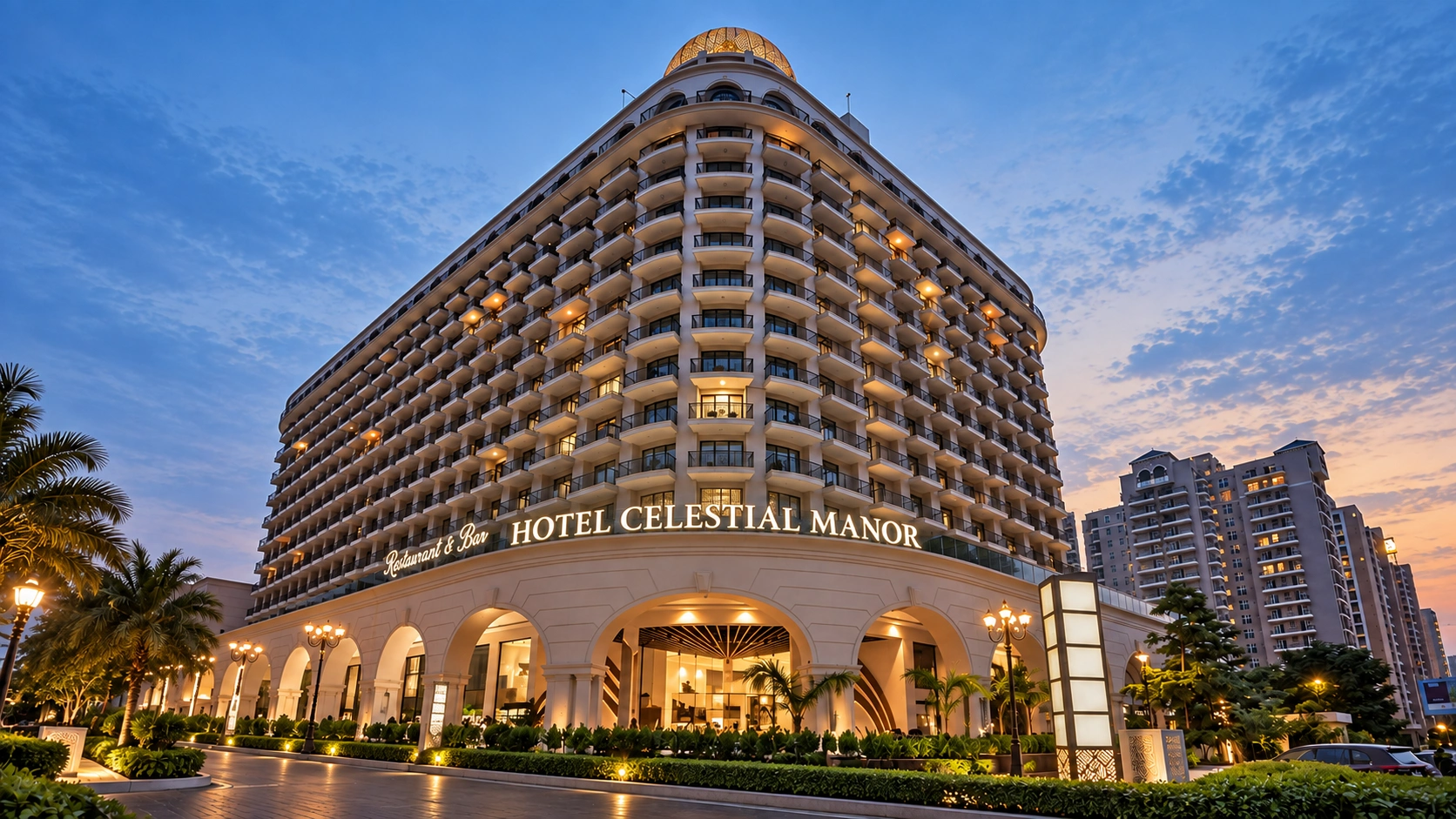 Celestial Manor exterior